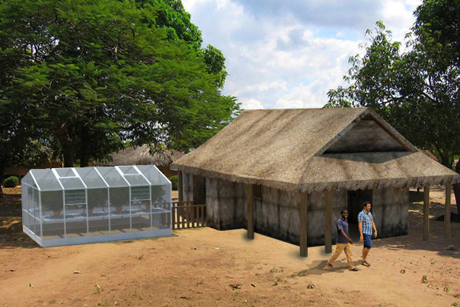 rendering of greenhouse