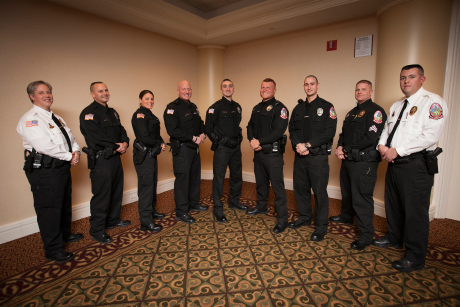 Cathy Zoner and officers