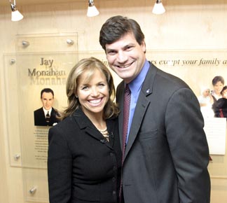 Katie Couric and Mark Pochapin