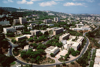 aerial view of Technion