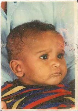 Ahmed Ahmed as baby