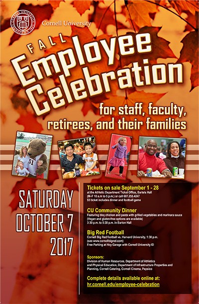 Cornell Employee Fall Celebration Poster