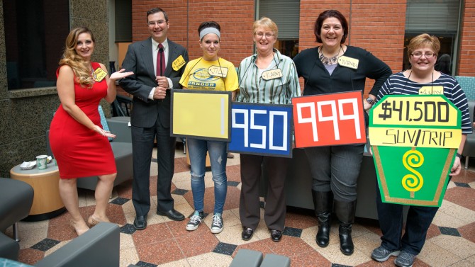 “The Price is Right,” featuring staff from JCB Human Resources