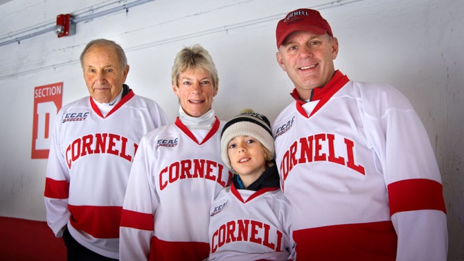 Cornell women's hockey against Wisconsin. 