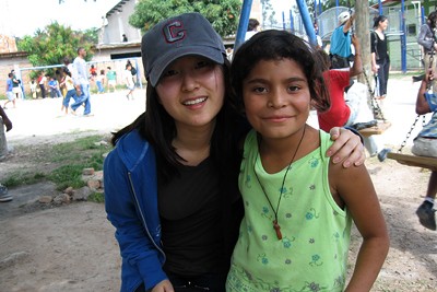 Jane Rhyu  '10 visits an orphanage in Honduras