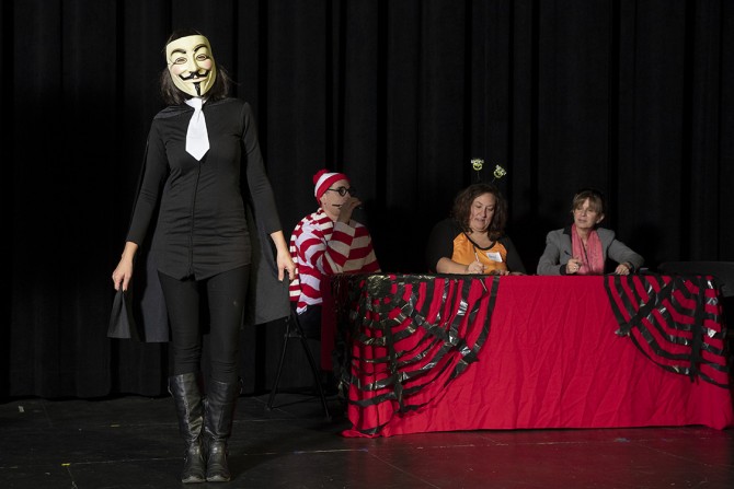 Also featured: “Anonymous” from “V for Vendetta”