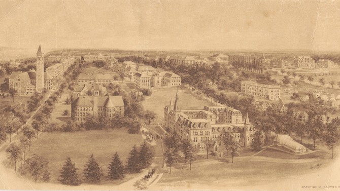 Older view of Cornell