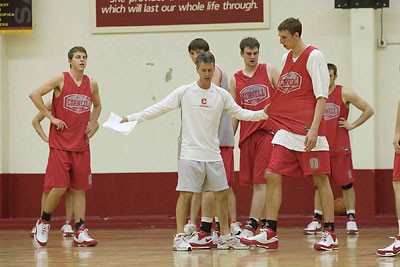 team members during practice at Loara High School in Anaheim, Calif.