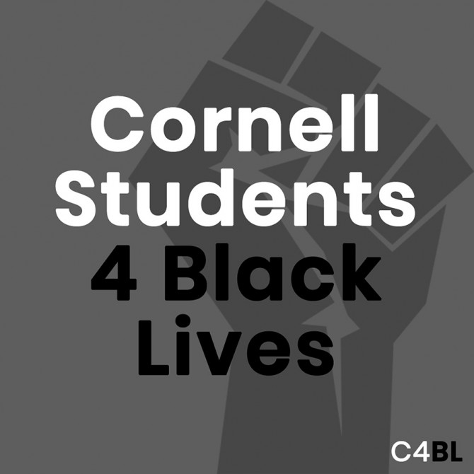 Cornell Students 4 Black Lives logo