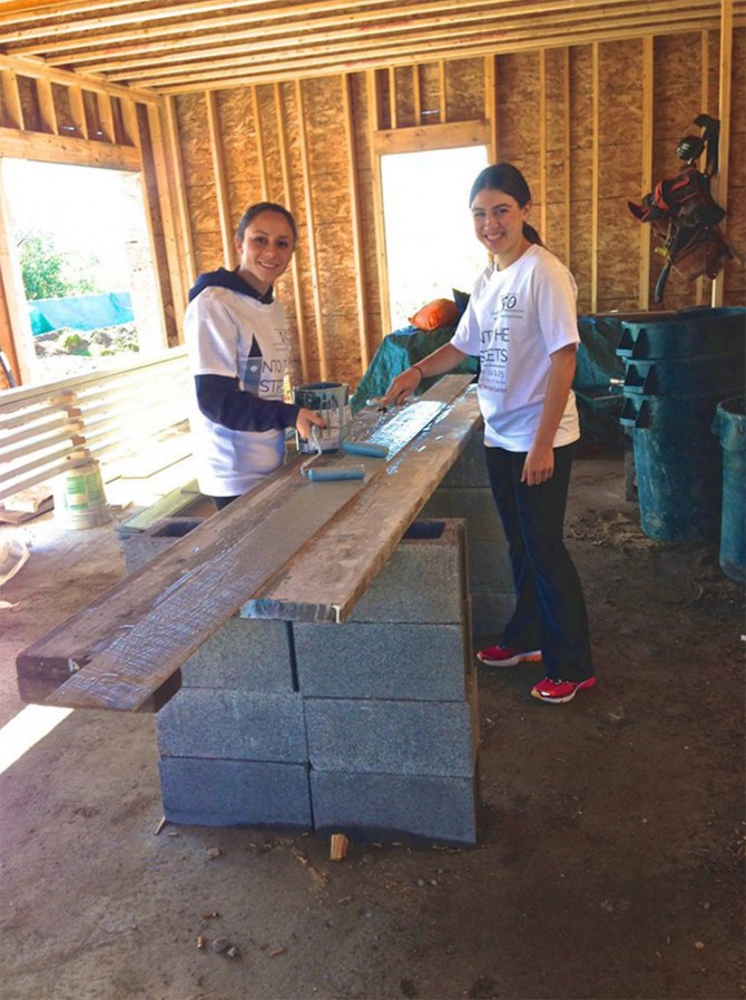 Students participate in the 2014 Day of Service