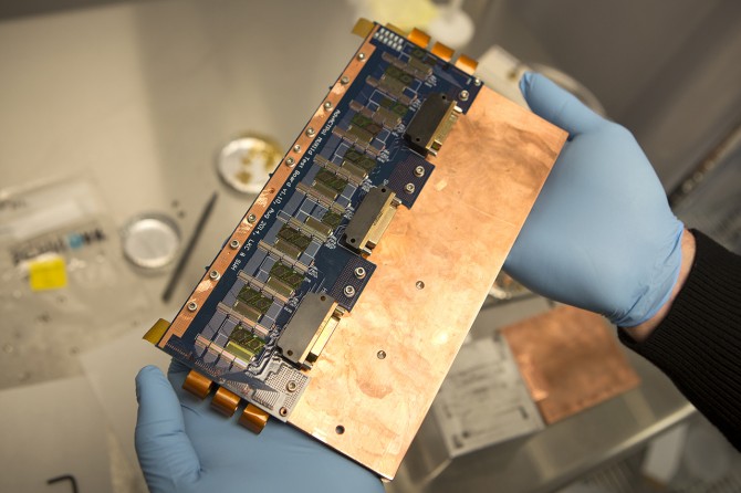 A prototype superconducting detector and readout circuits
