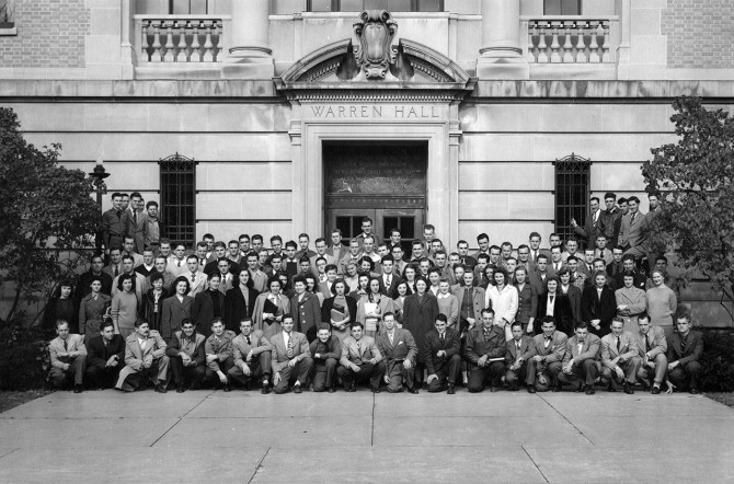 1945年ILR的第一批学生