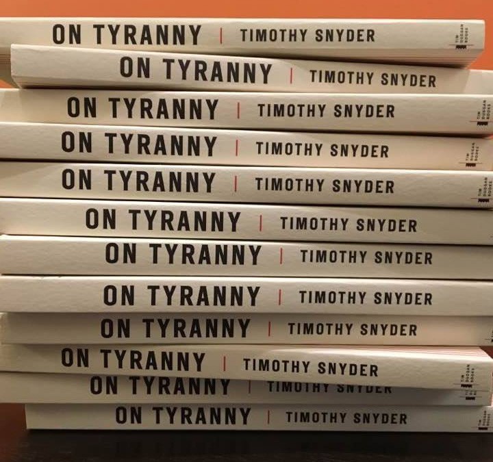 on tyranny book