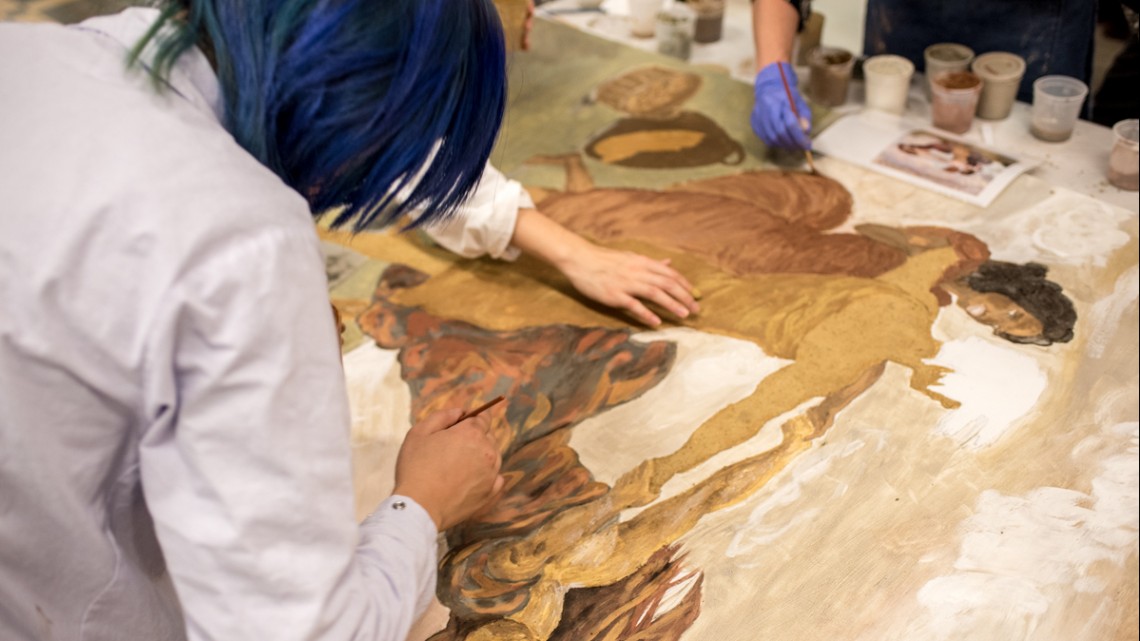 Cornell artists win global soil painting competition | Cornell Chronicle