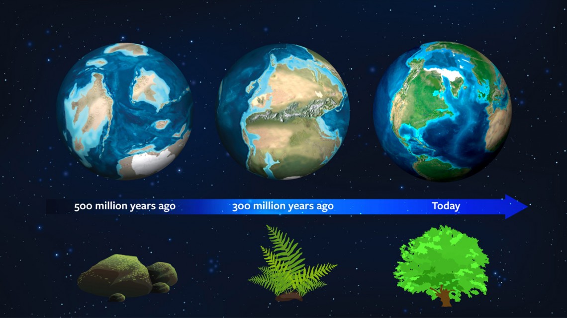 Astronomers use Earth’s history as guide to spot vegetation on new
