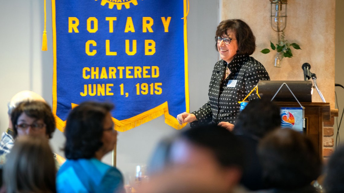 Martha E. Pollack at Rotary
