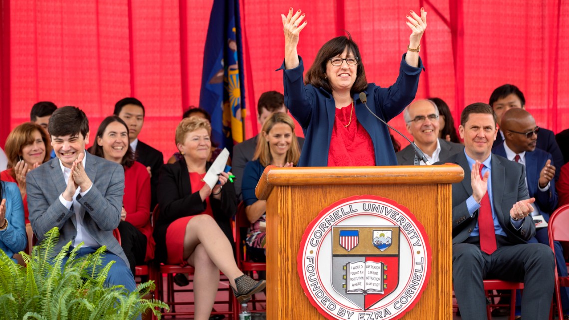 Pollack at 2019 convocation
