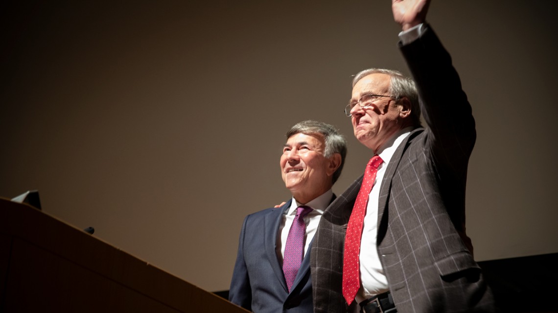 Trustee Ezra Cornell ’70 marks 50 years of board service Cornell