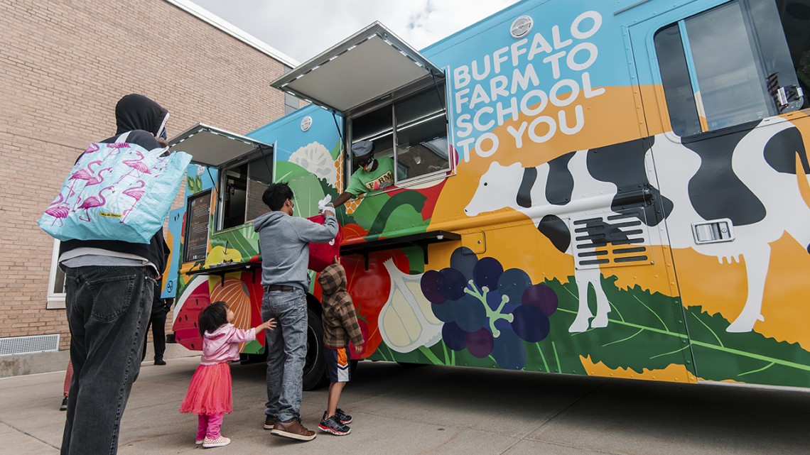 Buffalo school food truck