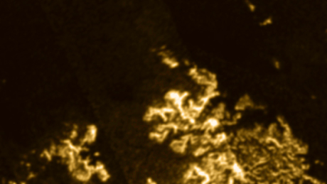 object appears on Ligeia Mare