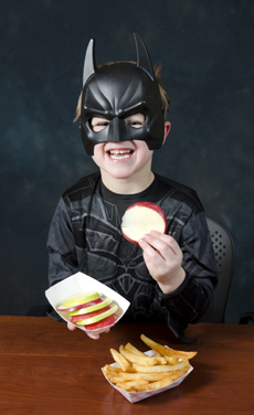 Study finds asking kids 'What would Batman eat?' improves their food  choices | Cornell Chronicle