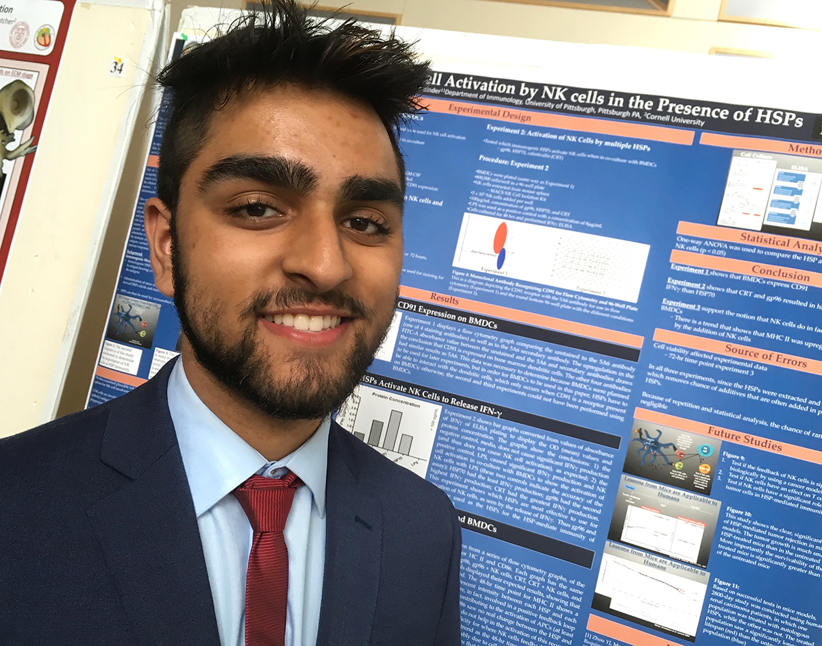 CURB enthusiasm: Undergrads show off research at forum