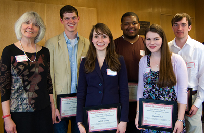 students receive Fuerst Awards