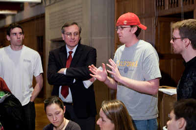 Kent Fuchs and Ed Strong