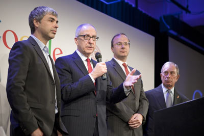 Larry Page, David Skorton, Craig Gotsman, Michael Bloomberg answer questions