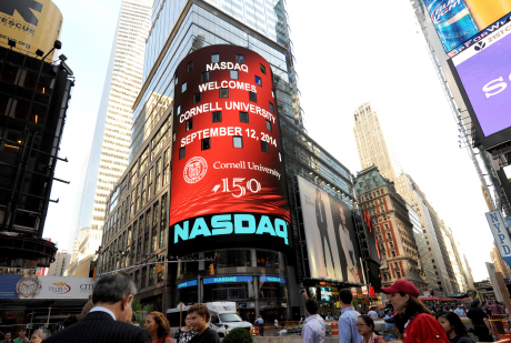 NASDAQ screen in Times Square