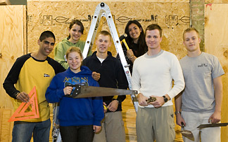 group of Cornell ROTC cadets