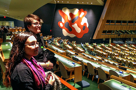 Students in UN