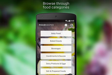 Dial Up Food Storage, Cooking Advice With Foodkeeper App | Cornell Chronicle