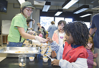 Three floors of Comstock Hall were transformed into a multilegged extravaganza Oct. 14 for Insectapalooza 2006 -- the Department of Entomology's annual open house.