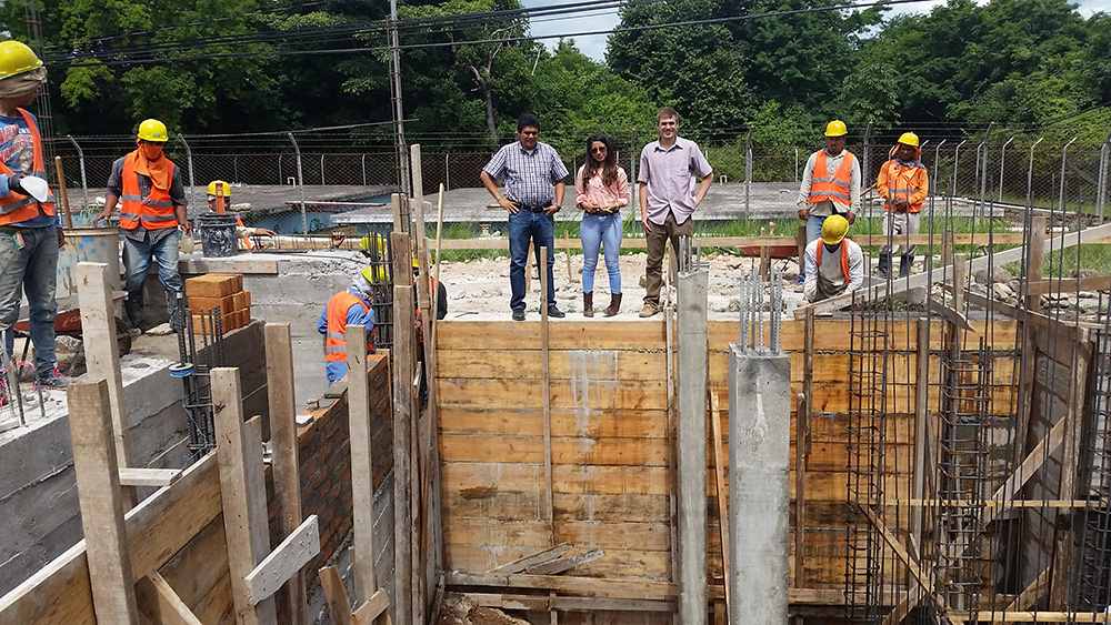 Construction has begun on AguaClara's 16th