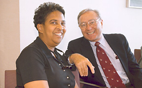 Trustees Denise P. Meridith and Robert A. Cowie