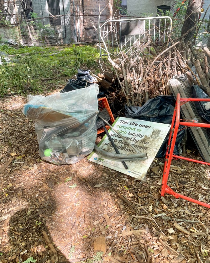 One student used the funds to return to the middle school she attended and clean up the parks in the area.