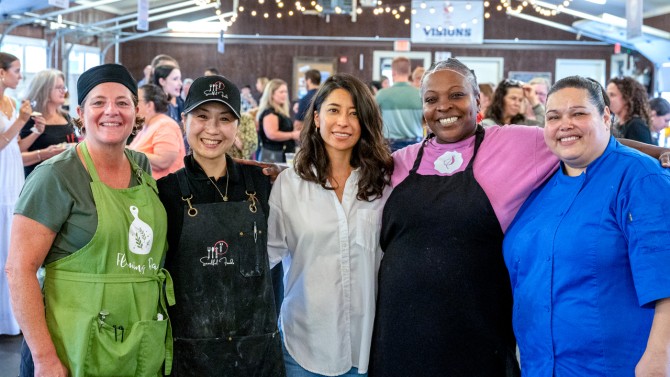 Women chefs event