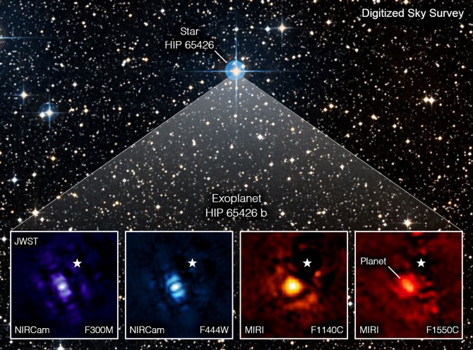 NASA Releases First Webb Telescope Image Of Exoplanet | Cornell Chronicle