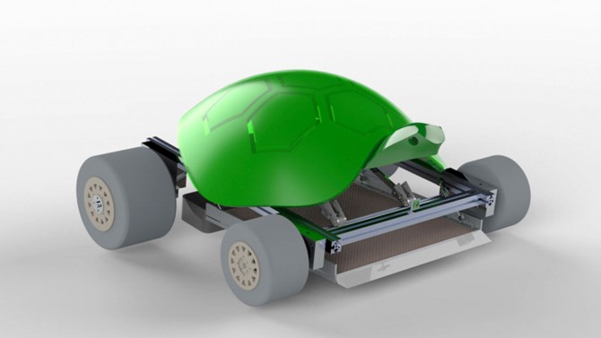 Turtle robot illustration
