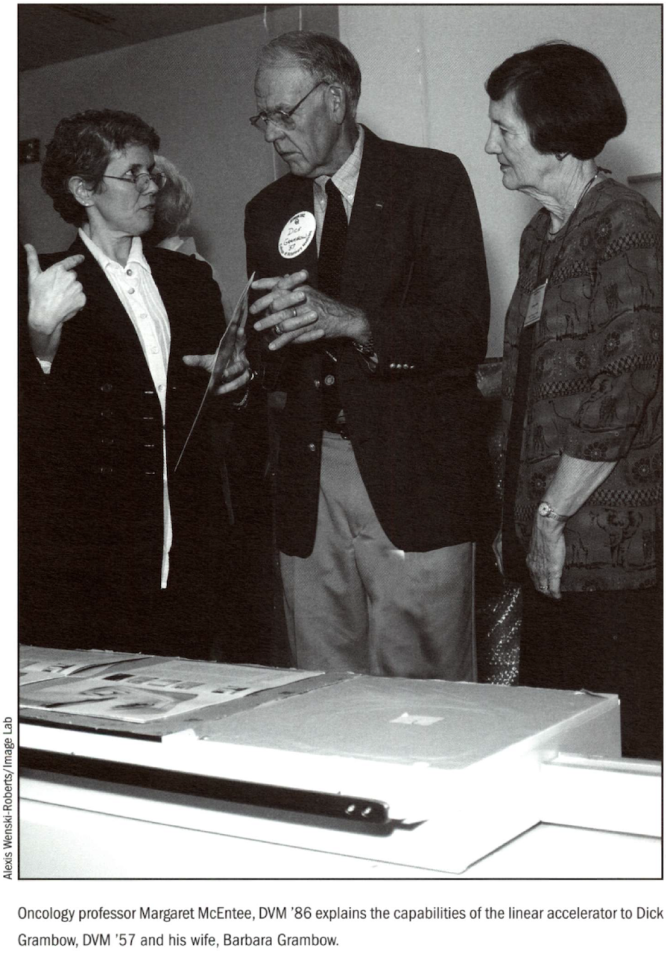 Margaret McEntee, Richard Grambow and Barbara Allen Grambow