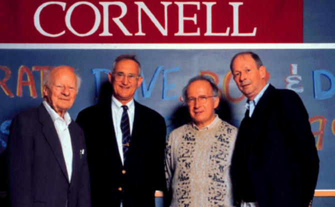 Cornell's four resident Nobel laureates