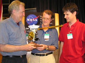 Three Cornell University researchers who helped return the Cassini spacecraft's spectacular images of Saturn's rings