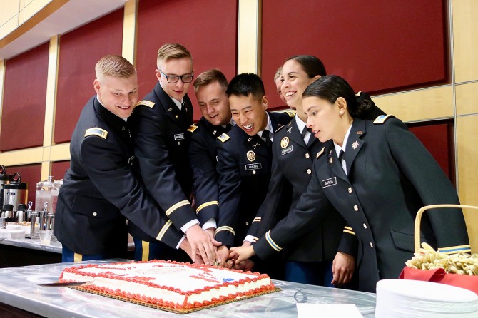 ARMY ROTC cake
