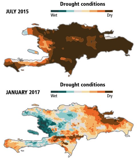 Drought on Hispaniola