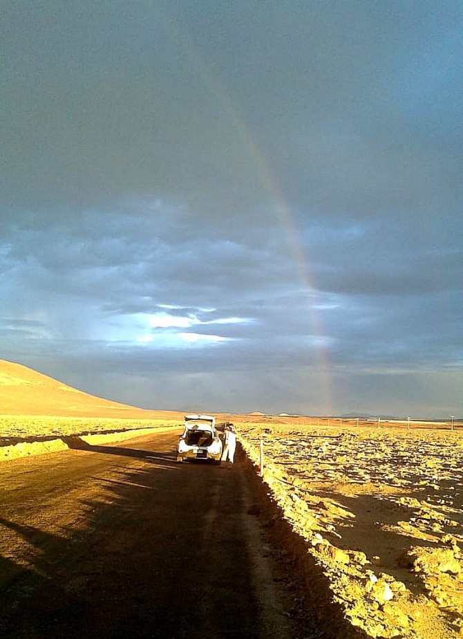 Atacama rainbow