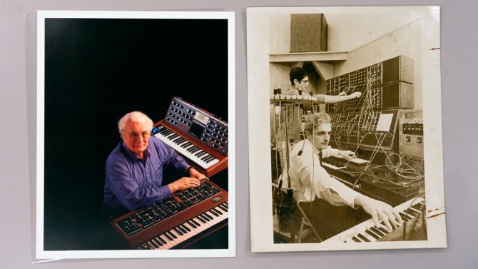 Bob Moog and Jon Weiss