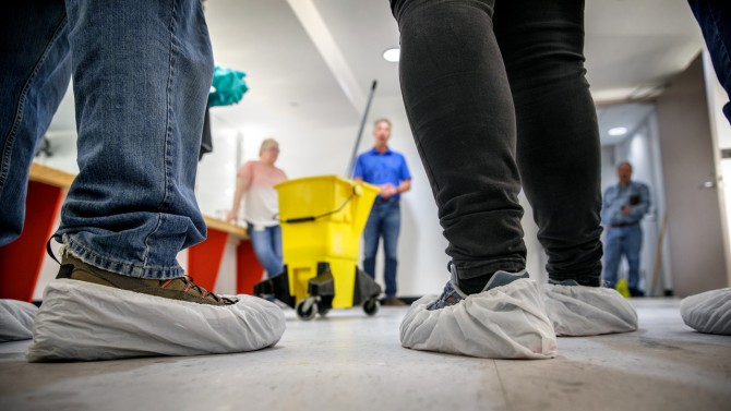 Cornell custodians embrace low-odor 