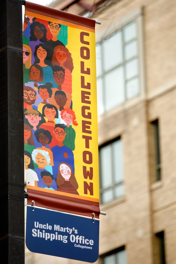 Collegetown banner