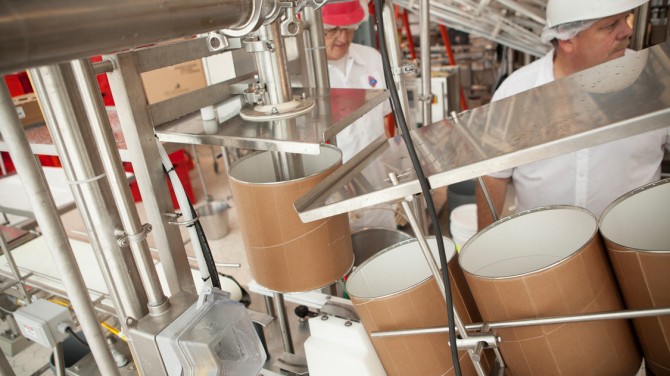  Ice cream production at the Cornell Dairy Processing Plant